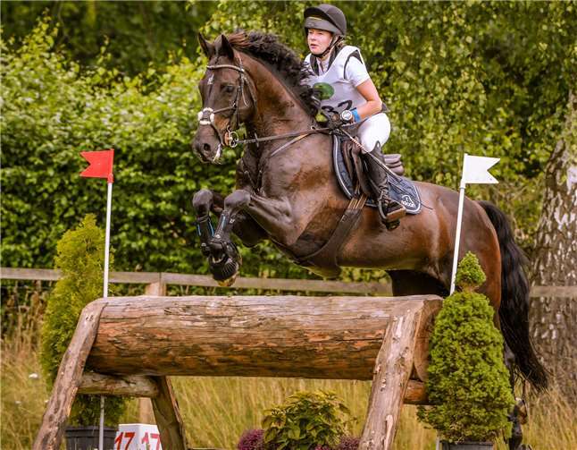 Insgesamt belegte sie Platz acht.Foto: Annette Dölger
