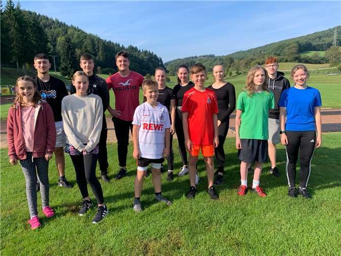 Insgesamt gab es zwei gemischte Staffeln.