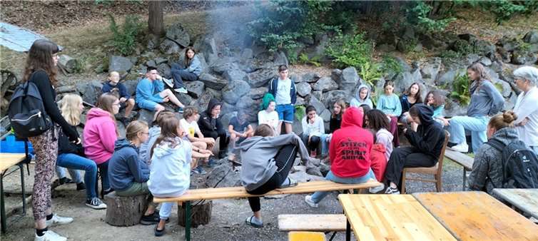 Insgesamt hatten 13 Jugendliche aus Frankreich die Chance für eine Woche nach Deutschland zu reisen und gemeinsam mit deutschen Jugendlichen aus dem Verein „Club francais Paul et Pauline e.V.“ zu verbringen. Foto: privat