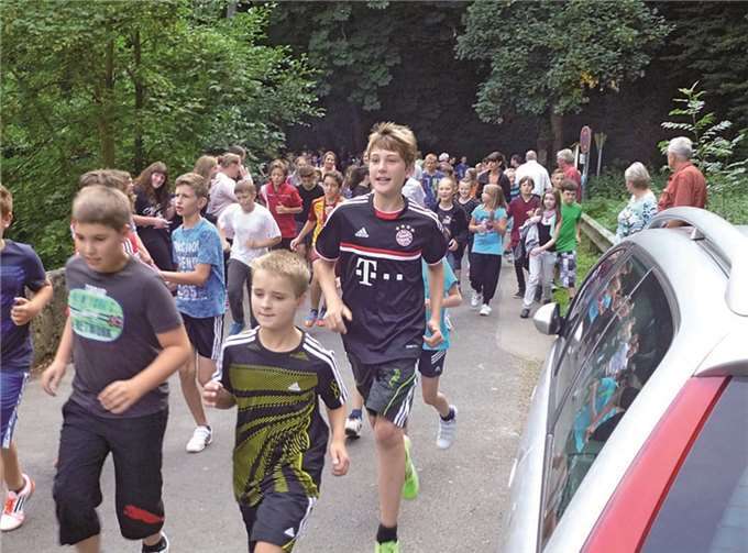 Insgesamt legten die Schüler über 1500 Kilometer zurück.