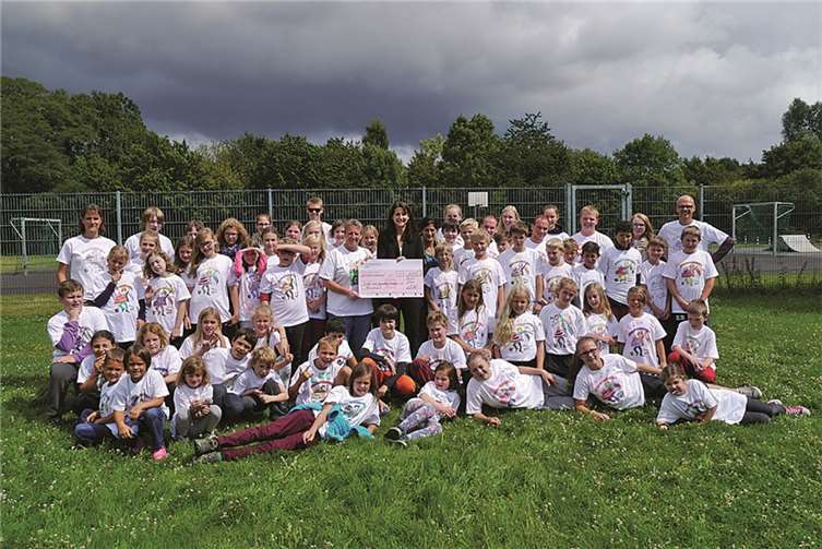 Insgesamt nahmen 56 Kinder im Alter von sieben bis 14 Jahren an der Freizeit teil.privat