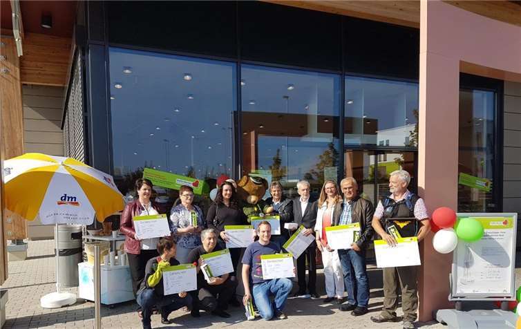 Insgesamt neun ehrenamtliche Projekte wurden mit dem Preis ausgezeichnet.  privat