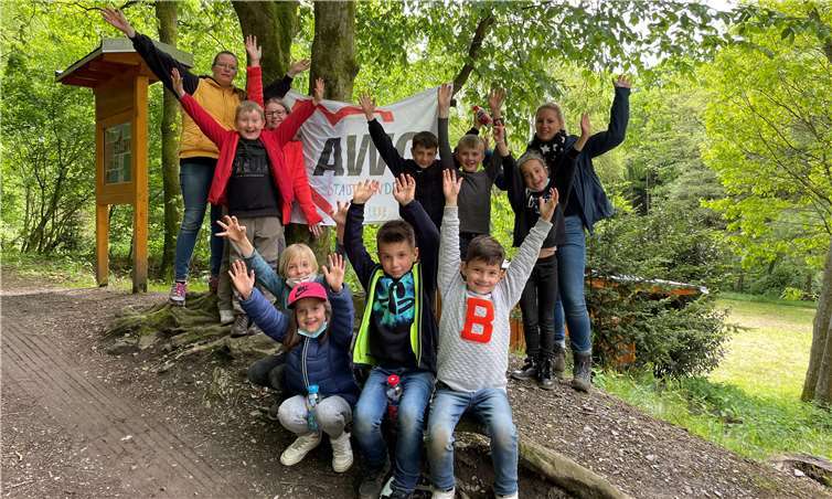 Insgesamt zwölf Kinder und drei Betreuer konnten vier vergnügliche Tage in und an der Eintrachthütte in Neuwied-Oberbieber verbringen.Foto: privat