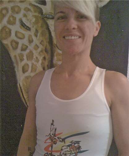 Instruktorin Capoeira Fit, Susanne Wolf. privat