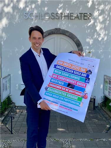 Intendant Lajos Wenzel stellte das neue Programm vor.  Foto: Schlosstheater