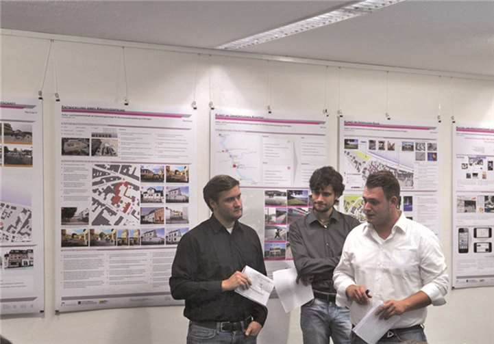 Intensiv beschäftigten sich die Studenten mit dem, was Remagen zu bieten hat.