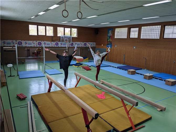 Intensive Trainingseinheiten standen an.