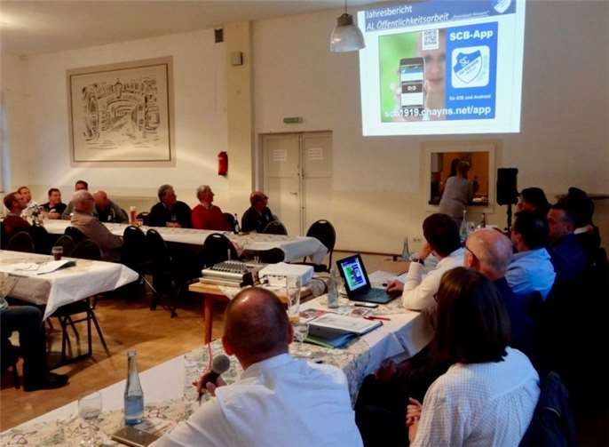 Interessant zu erfahren, wie sich der SCB in der Öffentlichkeit darstellt. Darüber wusste Lutz Baumann zu berichten.