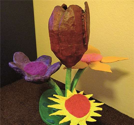 Interessante Arbeiten sind in der Ausstellung zu sehen.Privat