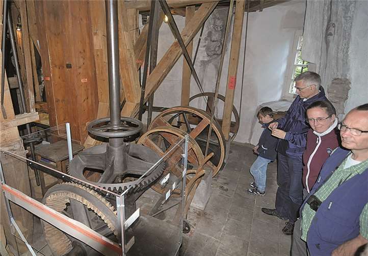 Interessante Einblicke gab es in die Arbeitsweise der Rinkeroder Dampfmühle. privat