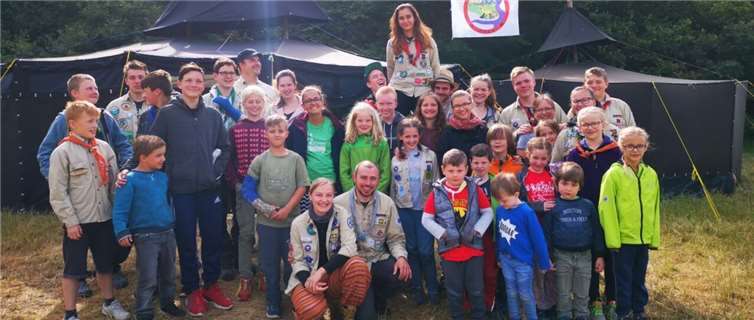 Interessante Ferientage verbrachten die Pfadfinder vom DPSG Stamm St. Michael beim Sommerlager in Westernohe. Foto: privat
