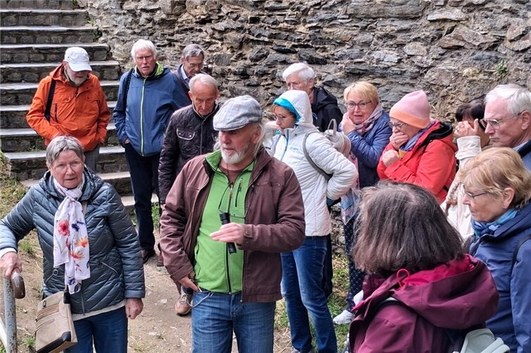 Interessante Führung auf der Burg Rheinfels