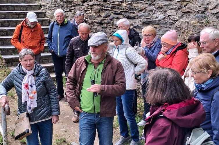 Interessante Führung auf der Burg Rheinfels