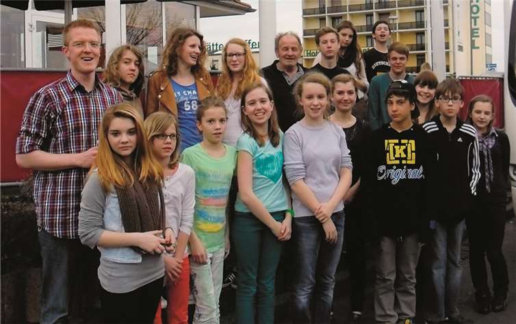 Interessante Geschichten und historische Orte erwarteten die Konfirmanden auf ihrer Reise. Privat