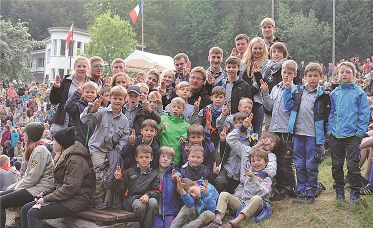 Interessante und unterhaltsame Tage verbrachte die Georgspfadfinder Mendig in Westernohe. privat