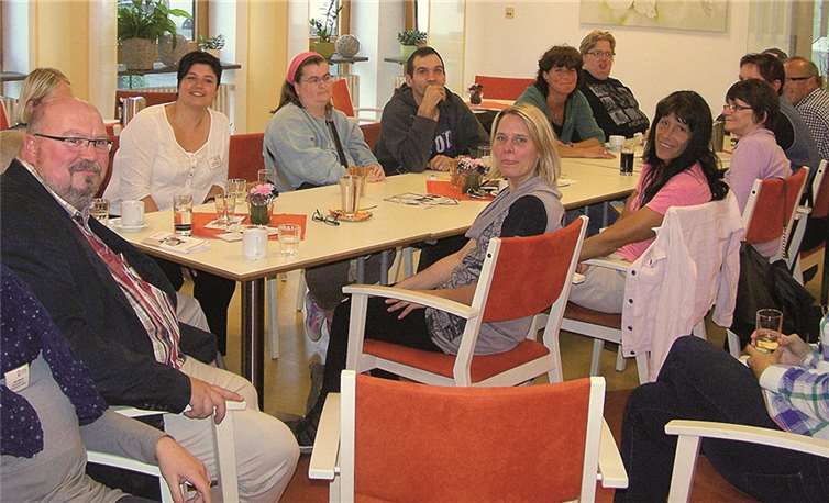 Interessenten trafen sich zum Austausch beim ersten „Café inklusiv“ in Mayen. privat