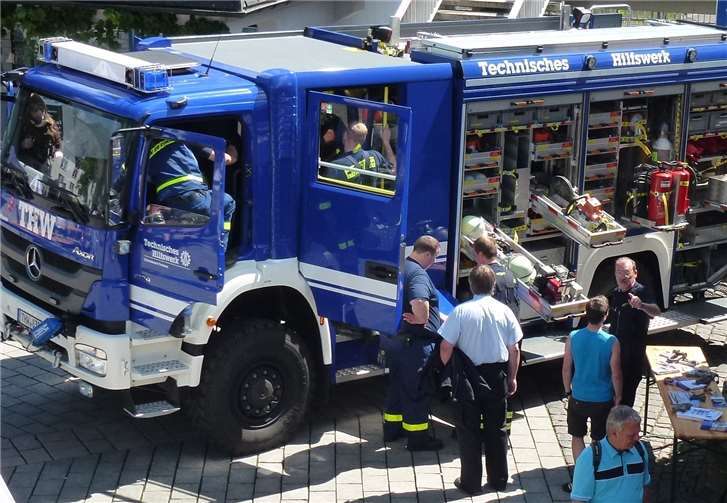 Interessenten und Mitstreiter sind auch beim THW OV Cochem immer willkommen.  TE