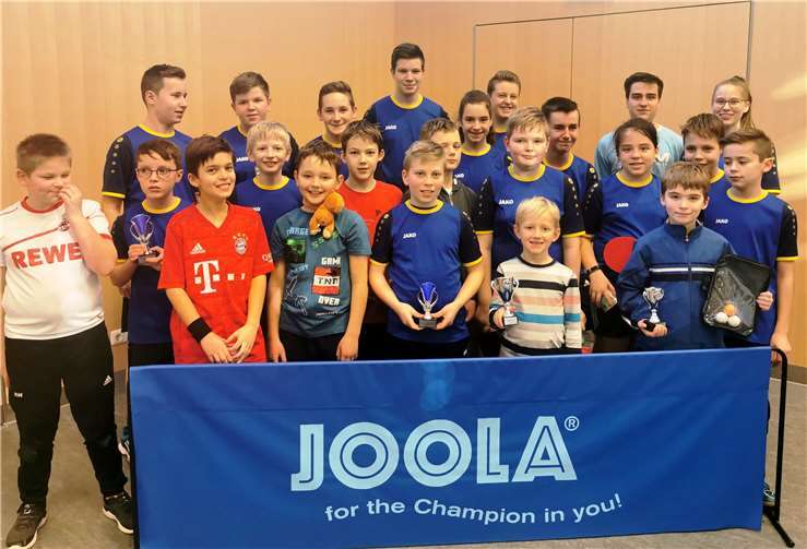 Interessierte Kinder und Jugendliche haben zu jeder Zeit die Möglichkeit, an einem Training teilzunehmen. Foto: DJK Müllenbach Tischtennis