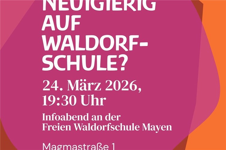 Interessierte erhalten Antworten auf ihre Fragen zur Waldorfpädagogik beim Infoabend in Mayen
