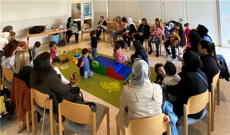 Interkultureller Austausch zur Kinderzahnpflege in Polch. Foto: Kerstin Rötering
