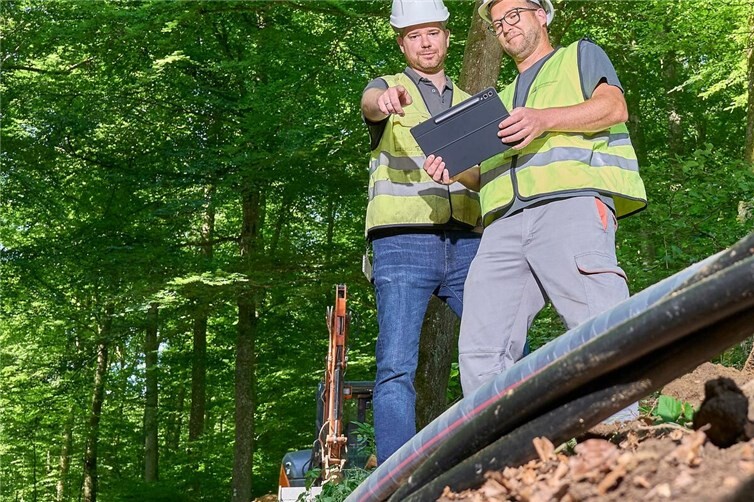 Investitionen der evm-Gruppe ins Stromnetz wie hier in Mayen nehmen in den kommenden Jahren stark zu.