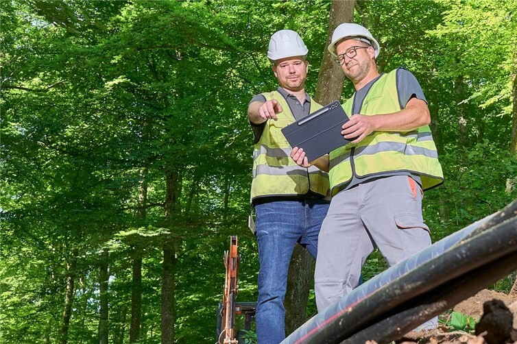 Investitionen der evm-Gruppe ins Stromnetz wie hier in Mayen nehmen in den kommenden Jahren stark zu. 