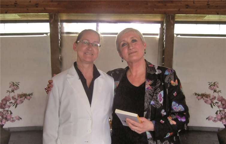 Irena Rostalski liest aus ihren Erzählungen.privat