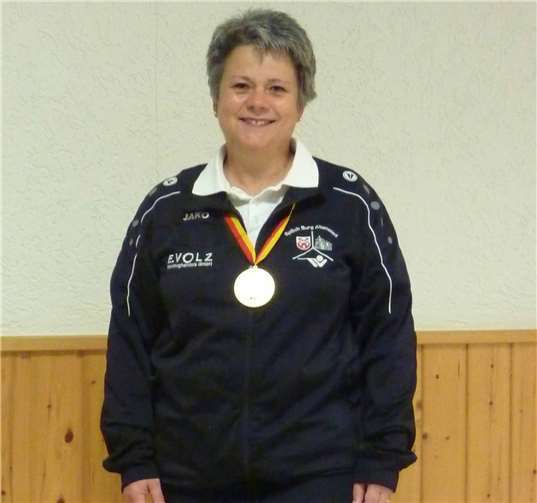 Iris Zwick von den Sportschützen Burg Altenwied. Foto: privat