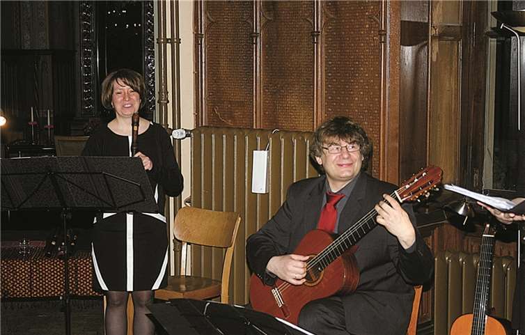 Irmgard und Johannes Morschhausen begeisterten das Publikum. RÜ