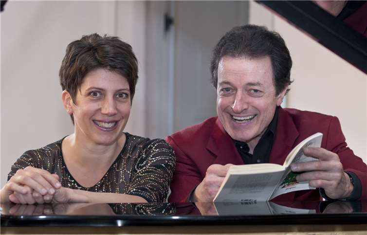 Isabel Gabbe und Helmut Thiele. privat