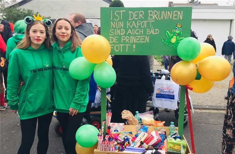 „Ist der Brunnen nun kapott, sind auch bald de Prinzen fott!“