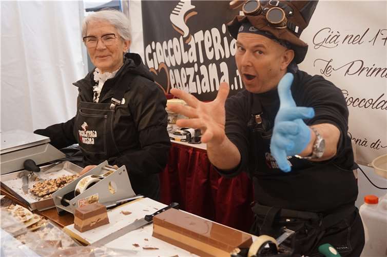 Italienischer Charme und Lebensfreude auf dem internationalen Schokoladenfestival ChcolART.