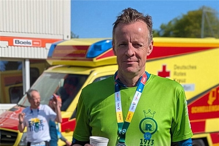 Ivo Baumgart ... auch in diesem Jahr wieder beim Rennsteig-Lauf von Eisenach nach Schmiedefeld am Start über 21,1 km / HM