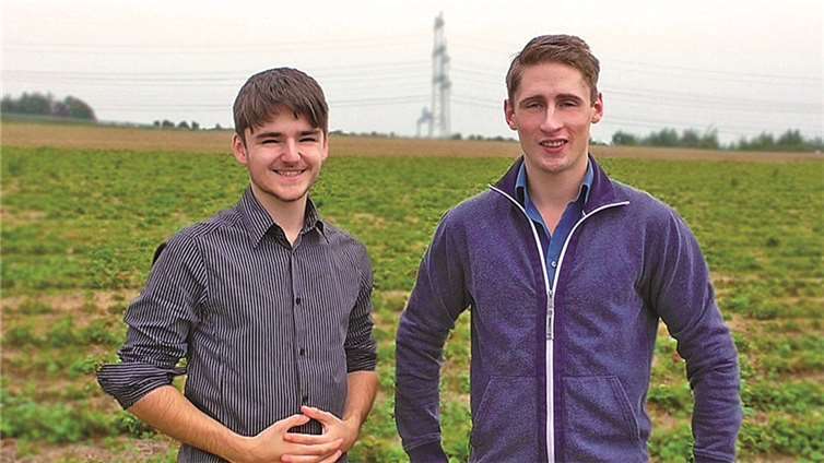 JU Kreisvorsitzender Niclas Schell und sein Stellvertreter Nick Falkner. privat