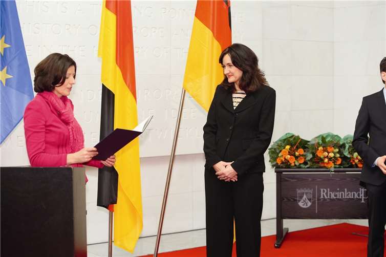 Jacqueline Kraege ist neue Chefin der Staatskanzlei.Herbert Piel / © Staatskanzlei