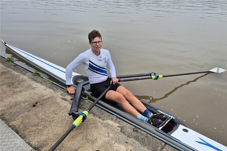 Jakob Balczun. Foto: Koblenzer Ruderclub Rhenania