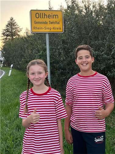 Jakob Bison und Amelie Nachtigall werden in der nächsten Session das Narrenschiff in Ollheim besteigen.  Foto: Alfred Eich