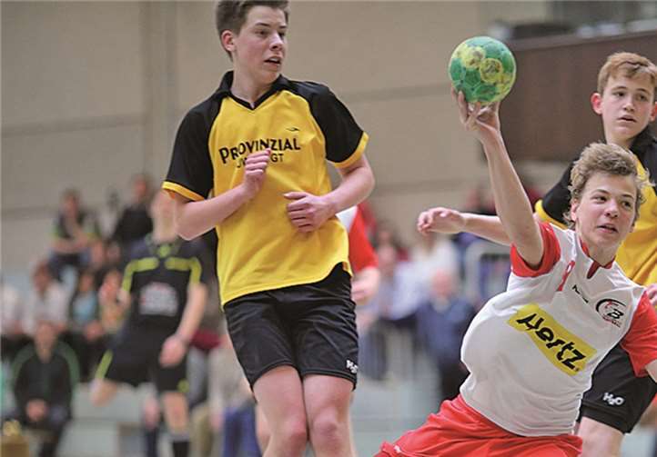 Jakob Schleier im Einsatz für seine Mannschaft.  Privat