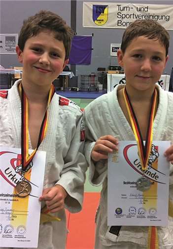 Jan Bäumer und Robert Manin konnten sich über gute Platzierungen freuen. privat