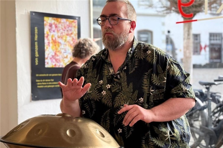 Jan Fritzsche und seine Handpan