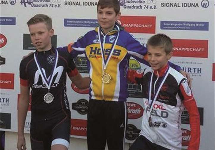 Jan Habermann durfte sich über den zweiten Platz freuen. privat