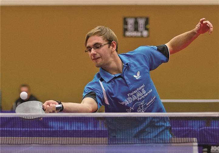 Jan Hillesheim, stark bei den Top12 und Leistungsträger in der TT-Oberliga. privat