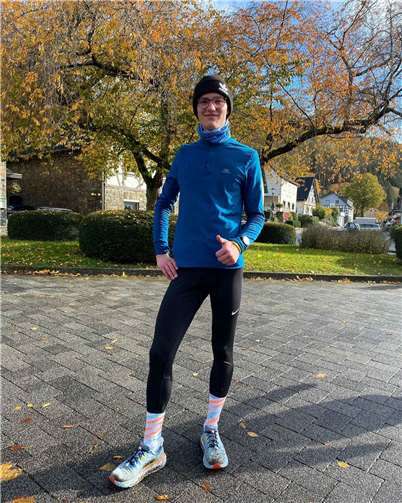 Jan Klapperich nach seinem erfolgreichen Rennen.  Fotos: Elisabeth Waldorf