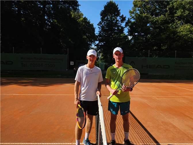 Jan Schreiner und Janne Rössling. Quellen: TC Steimel