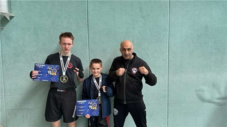 Jan und Alexej zeigten beim „Champions Day“ herausragende Leistungen. Foto: privat