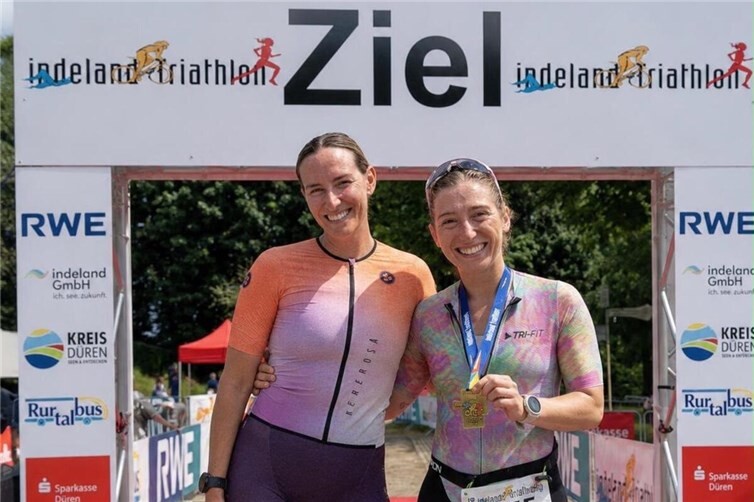 Jana Richter und Amina Durben erfolgreich beim Indeland Triathlon