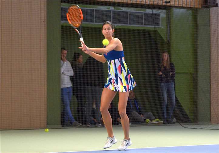 Janina Berres (TC Laudert) bezwang Titelverteidigerin Emilia Feodorovici.