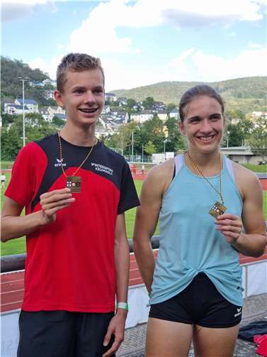 Jannik Aldekamp und Lucia Sturm. Foto: privat