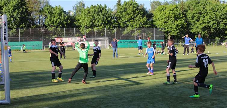 Jannik Fritzen ist zur Stelle.