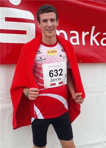 Jannik Weiß war in Pforzheim erfolgreich.  privat